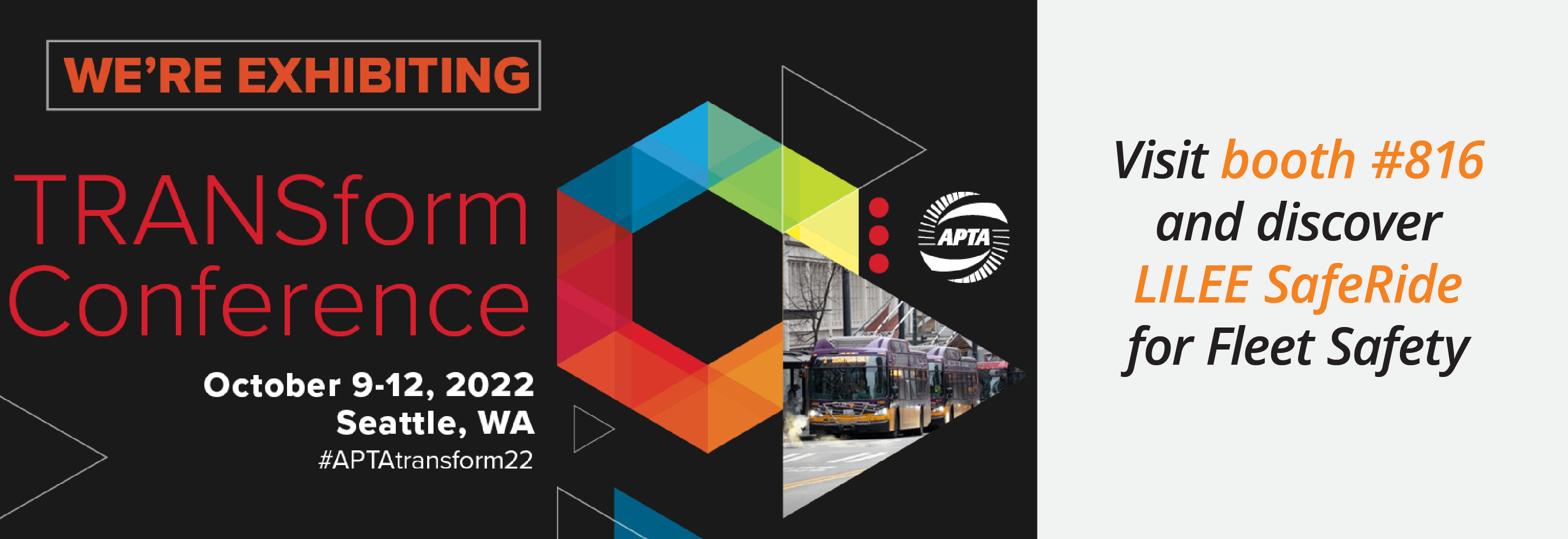 Join LILEE Systems at the 2022 APTA TRANSform Conference